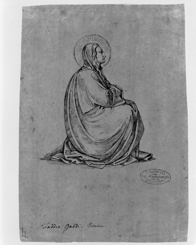 Santa Maria Maddalena (disegno, opera isolata) di De Superville Pierre Davide Humbert (sec. XVIII)