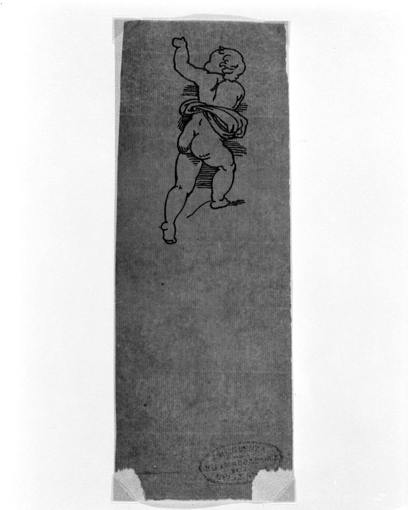 putto (disegno, opera isolata) di De Superville Pierre Davide Humbert (secc. XVIII/ XIX)