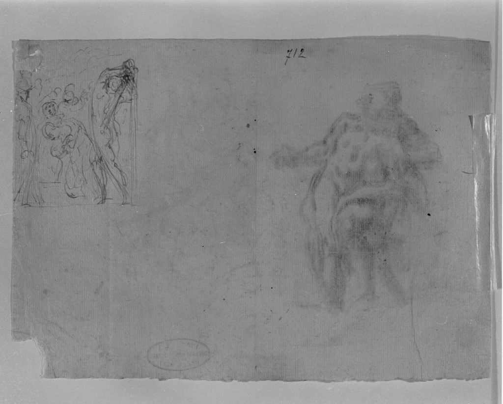 scena di martirio (disegno, elemento d'insieme) di Procaccini Giulio Cesare (secc. XVI/ XVII)