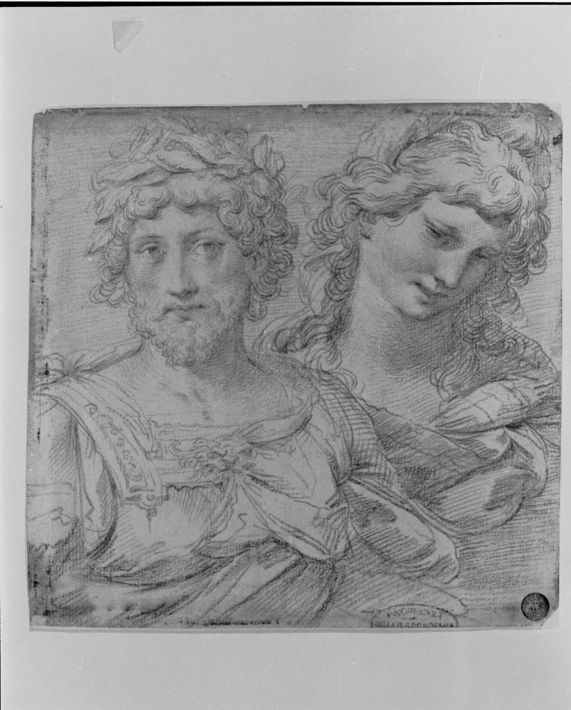 studio di figure (disegno, opera isolata) di Procaccini Giulio Cesare (secc. XVI/ XVII)