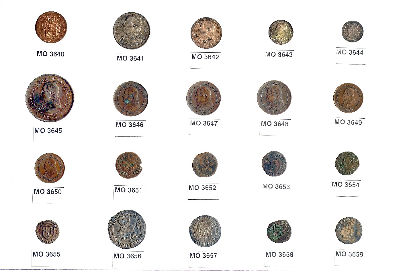 moneta - ambito romano (sec. XIX)