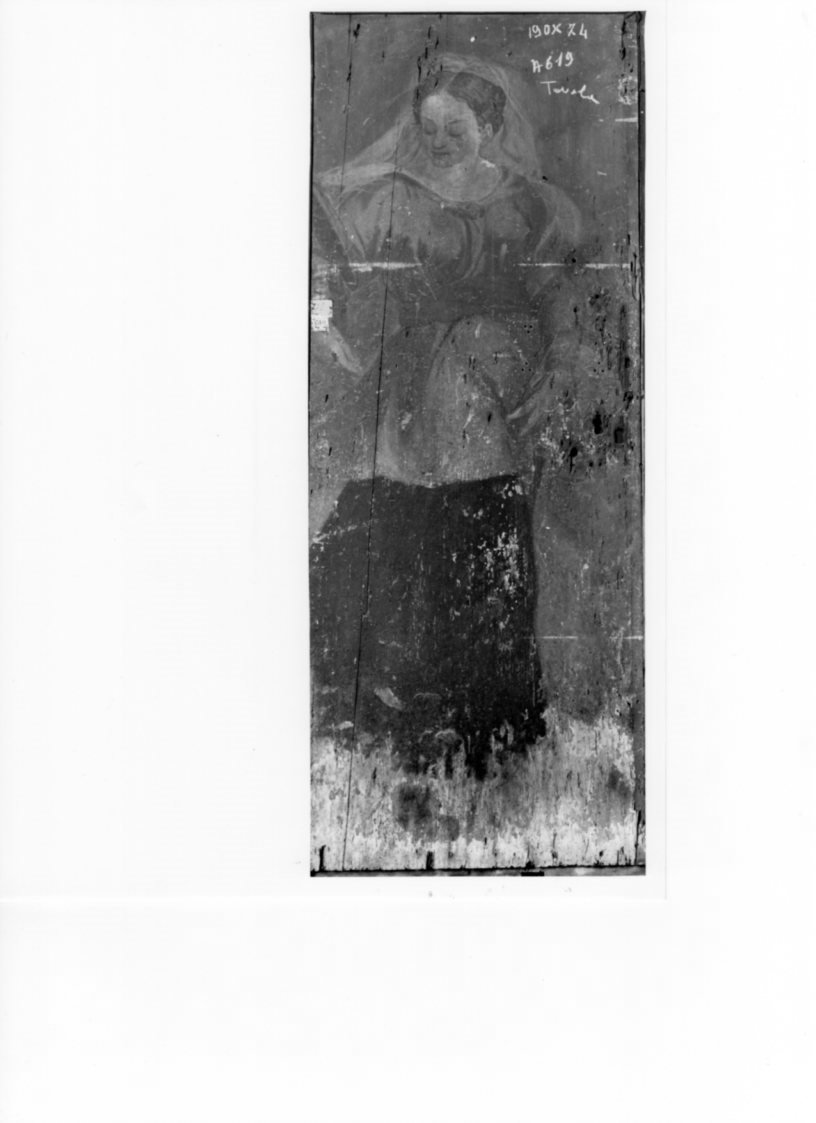 Prudenza, Prudenza (dipinto, opera isolata) di Porta Giuseppe detto Salviati (attribuito) (sec. XVI)