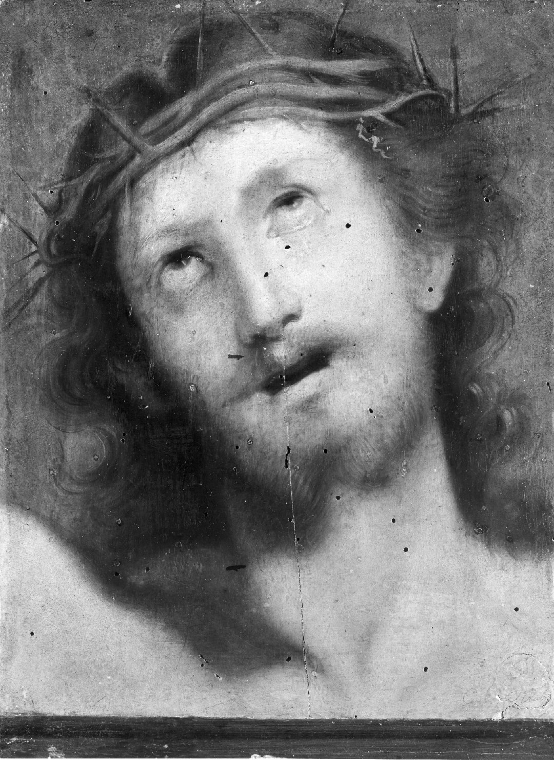 Cristo spirante, Cristo (dipinto, opera isolata) di Fiori Federico detto Barocci (maniera) (secc. XVI/ XVII)
