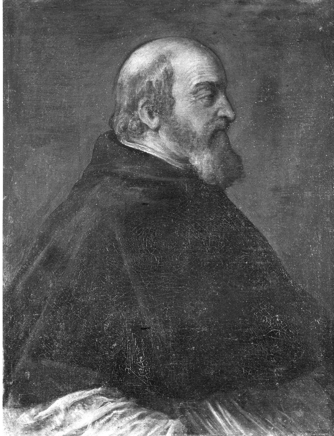 ritratto di un domenicano, ritratto di ecclesiastico (dipinto, opera isolata) di Savoldo Giovanni Girolamo (attribuito) (seconda metà sec. XVI)
