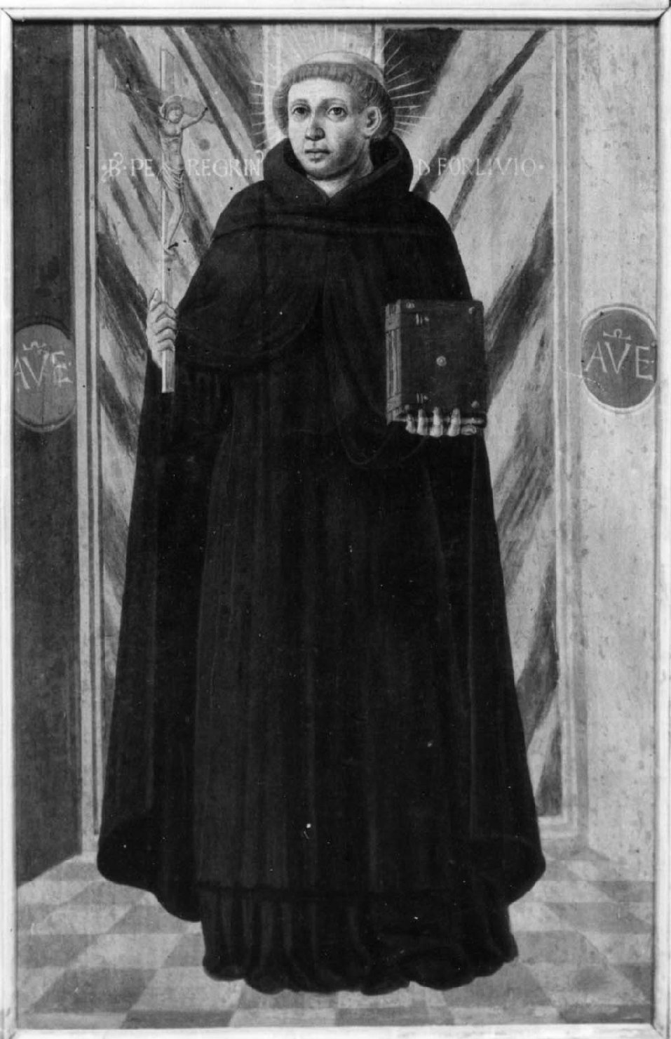 Beato Pellegrino, ritratto di ecclesiastico (dipinto, opera isolata) di Antonio di Jacopo detto Antonio da Firenze (attribuito) (fine/inizio secc. XV/ XVI)