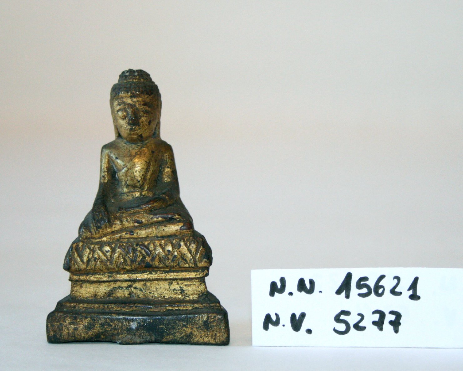 buddha (statuetta, opera isolata) - ambito siamese (fine sec. XVIII)