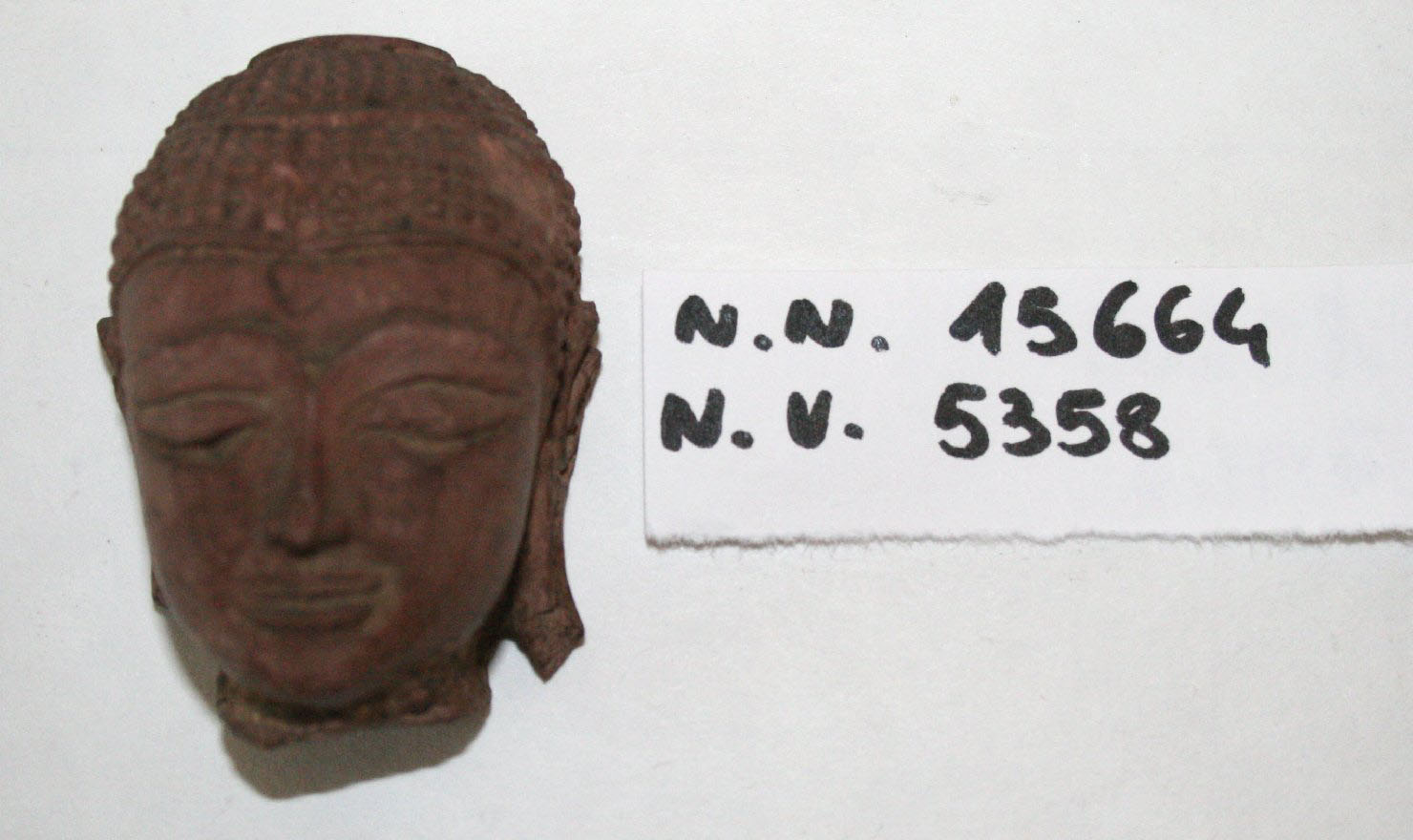 buddha (?) (statuetta, frammento) - ambito siamese (inizio sec. XIX)