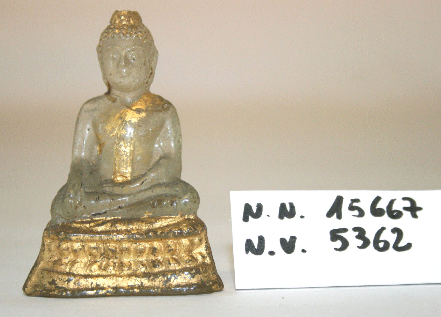 Sakyamuni (statuetta, opera isolata) - ambito siamese (inizio sec. XIX)