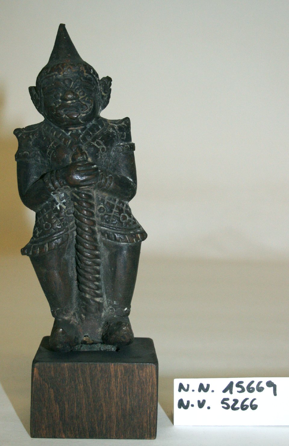 lokapala (statuetta, opera isolata) - ambito siamese (inizio sec. XIX)