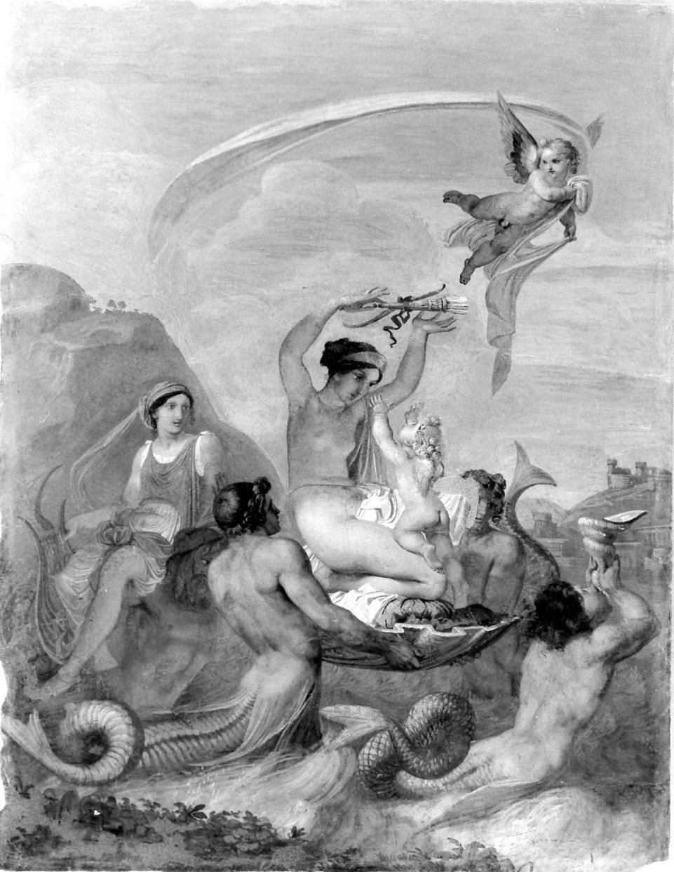 Galatea (dipinto) - ambito italiano (inizio sec. XIX)