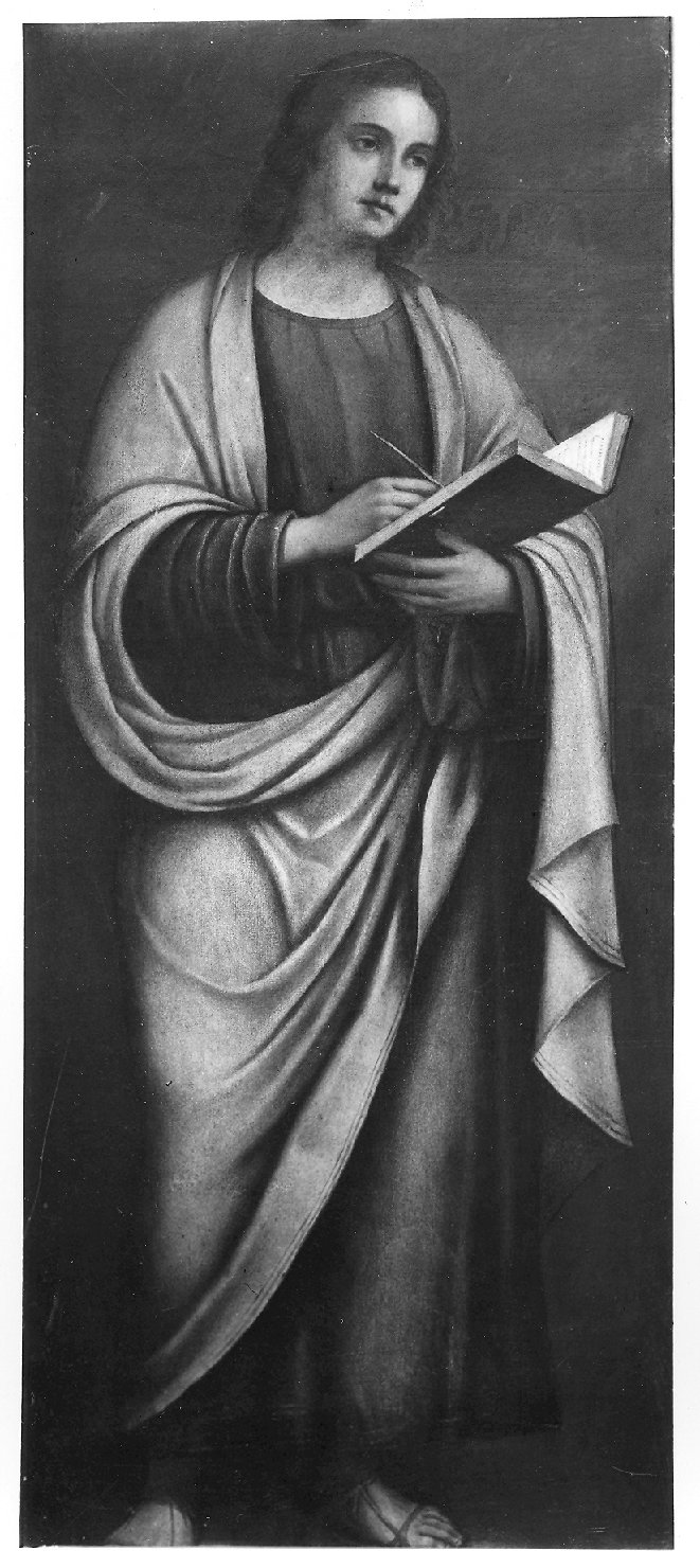 San Giovanni Evangelista (dipinto) di Rizzo Girolamo detto Girolamo da Santacroce (attribuito) (secondo quarto sec. XVI)