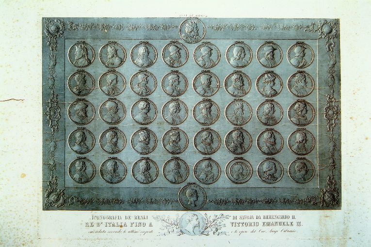 iconografia dei Reali di Savoia (stampa) - ambito italiano (sec. XIX)