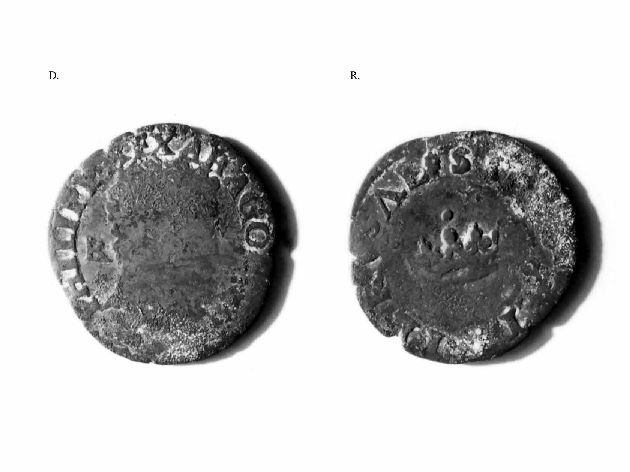 moneta - 2 cavalli (sec. XVI)