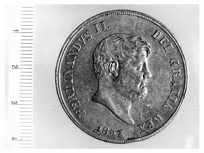 moneta - 120 grana - ambito napoletano (sec. XIX d.C)