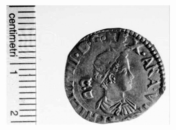 moneta - carlino (secc. XVI/ XVII d.C)