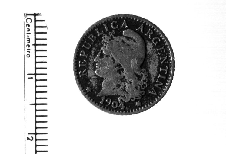 moneta - 5 centavos (sec. XX d.C)