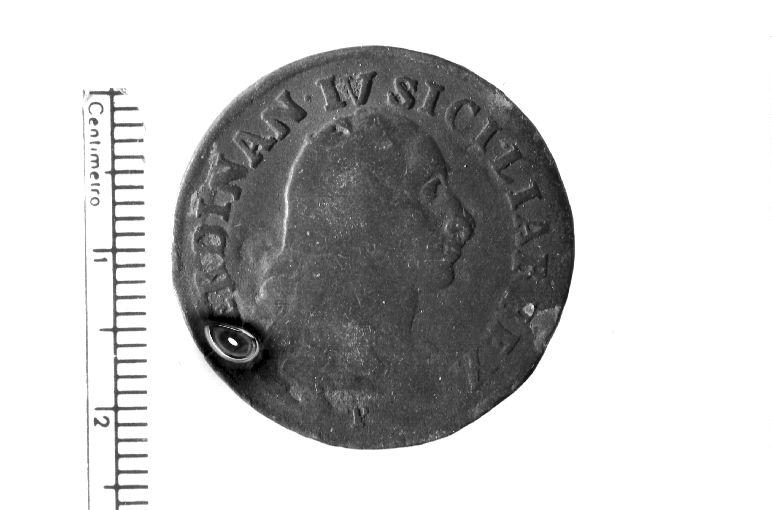 moneta - 1 grano (sec. XVIII d.C)