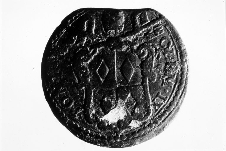 moneta - 1/2 baiocco (sec. XVII)