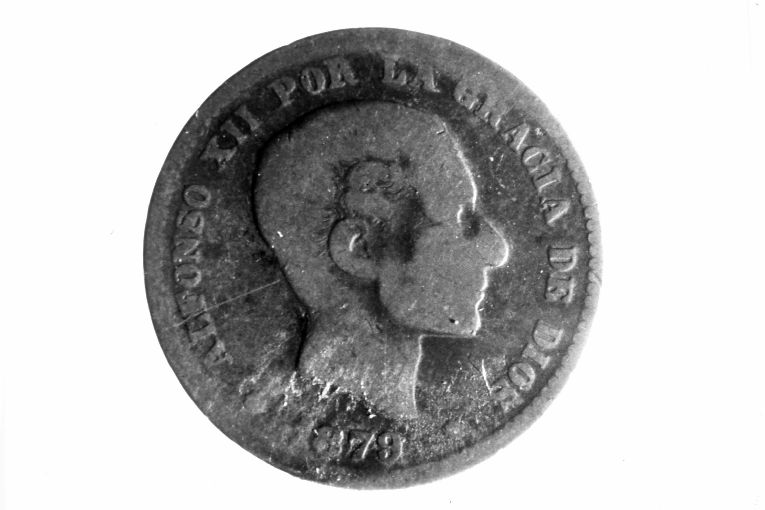 moneta - 5 centimos (sec. XIX)