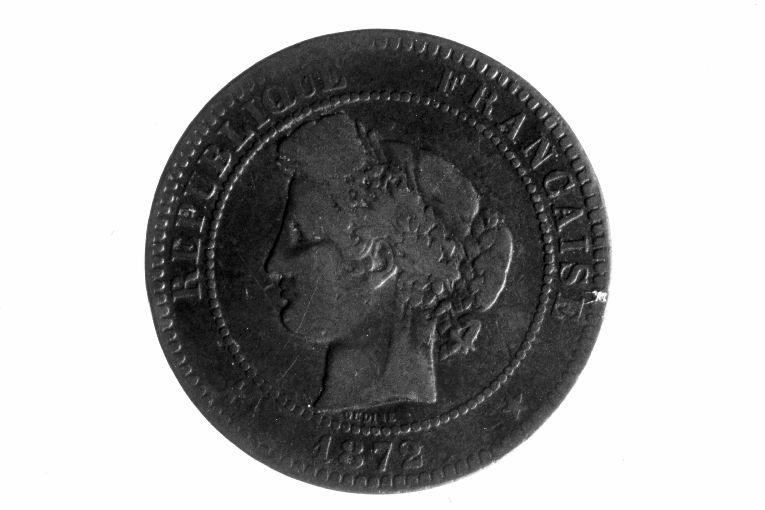 moneta - 10 centimes (sec. XIX)