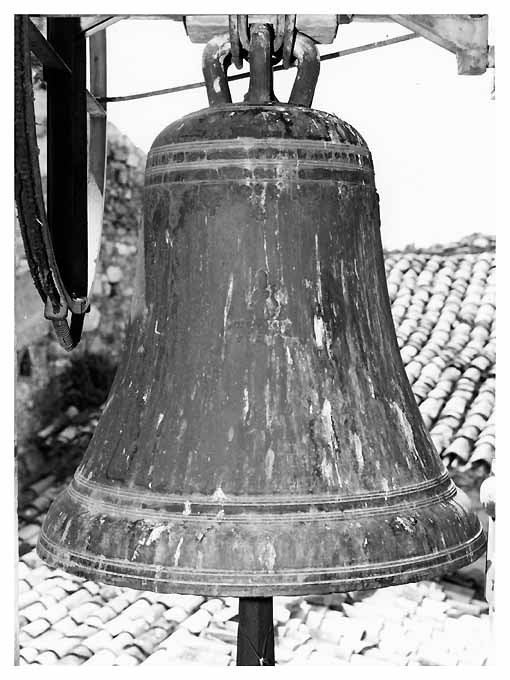 campana di Saja Domenico - produzione agnonese (sec. XIX)