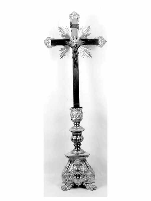 croce d'altare - ambito Italia meridionale (sec. XX)
