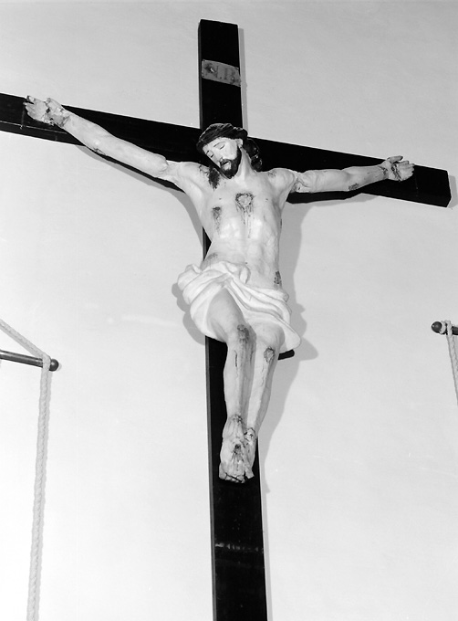 Cristo crocifisso (crocifisso) - ambito salentino (prima metà sec. XX)