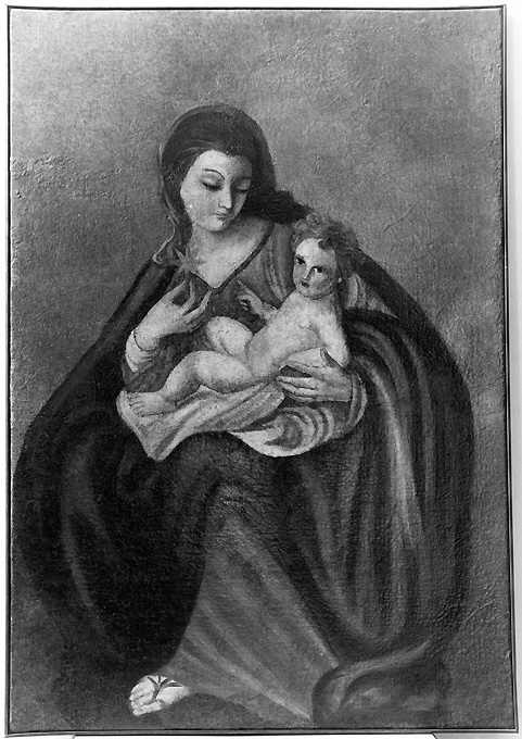 Madonna della Stella, Madonna con Bambino (dipinto) - ambito pugliese (seconda metà sec. XVIII)