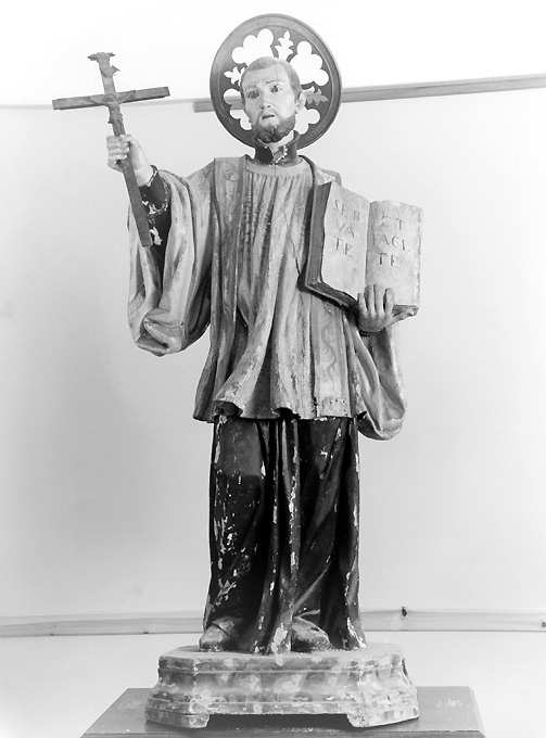 San Gaetano da Thiene (statua) - ambito napoletano (prima metà sec. XVIII)