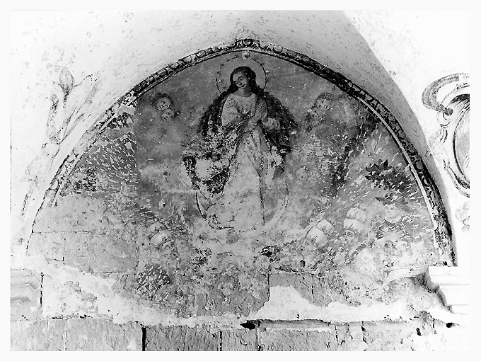 Madonna Immacolata (dipinto) - ambito francescano (secc. XVII/ XVIII)