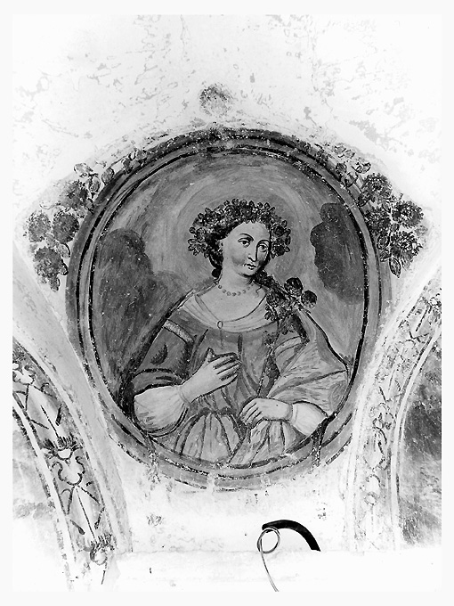 Santa Rosalia (dipinto) di Candido Giovanni (attribuito) (sec. XVIII)