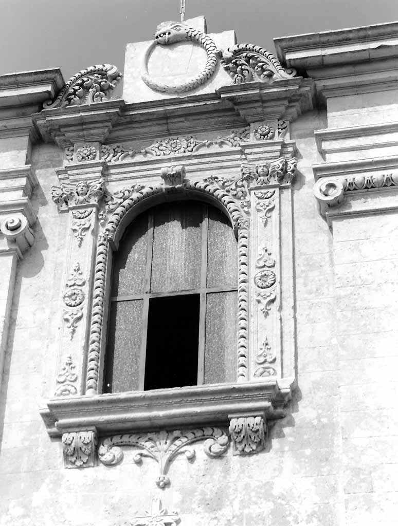 mostra di finestra - ambito salentino (sec. XVIII)