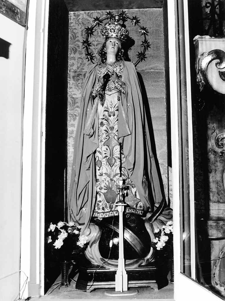 Madonna Immacolata (statua) - ambito napoletano (prima metà sec. XIX)