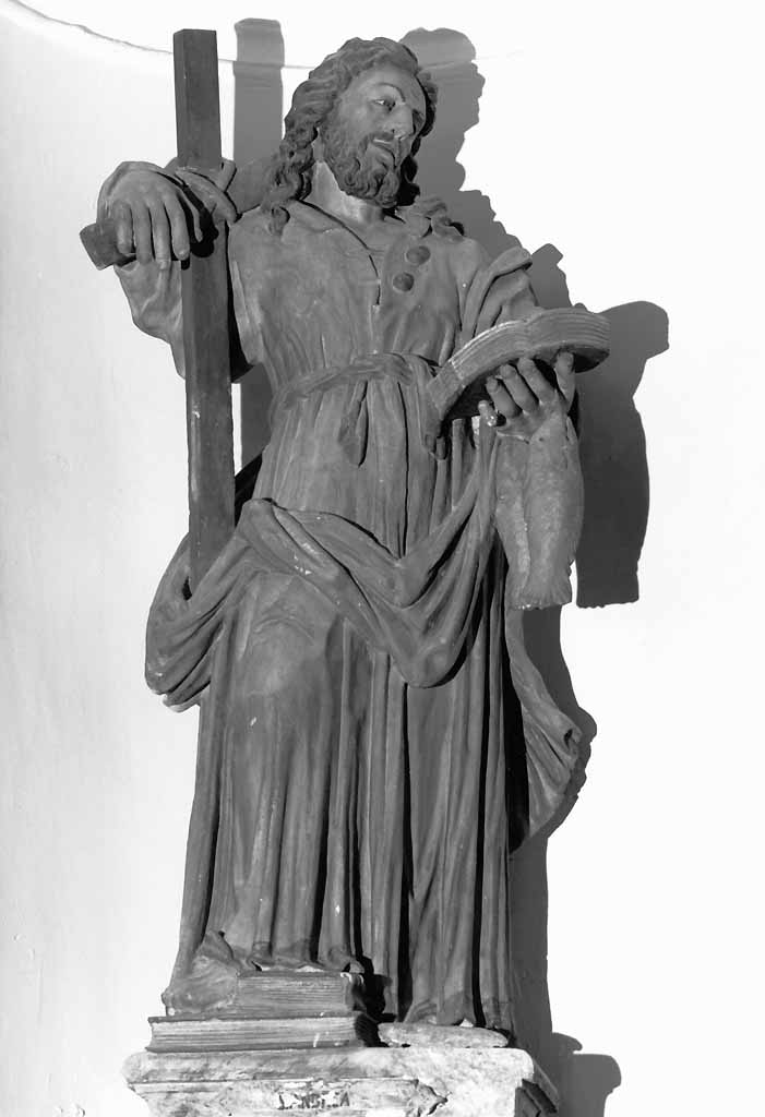 Sant'Andrea apostolo (statua) - ambito pugliese (prima metà sec. XVIII)