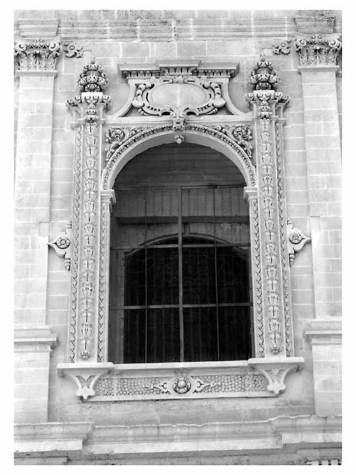 mostra di finestra - bottega salentina (secc. XVII/ XVIII)
