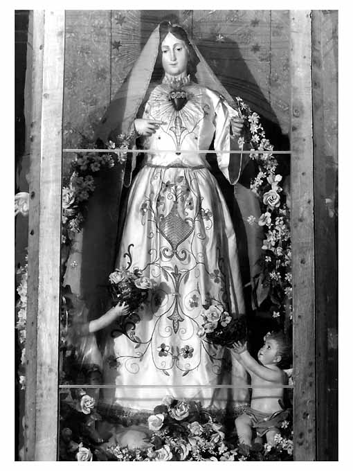 Sacro Cuore di Maria (statua) - bottega salentina (metà sec. XX)