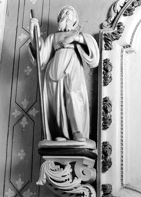 San Francesco di Paola (statua) - bottega salentina (sec. XVIII)