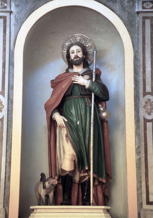 San Rocco (statua) - ambito Italia meridionale (prima metà sec. XIX)