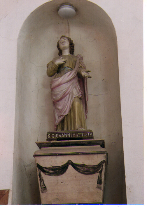 San Giovanni Battista (statua) - manifattura pugliese (prima metà sec. XIX)