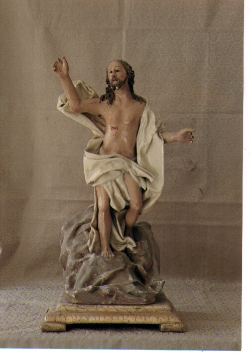 resurrezione di Cristo (statua) - ambito Italia meridionale (fine/inizio secc. XIX/ XX)