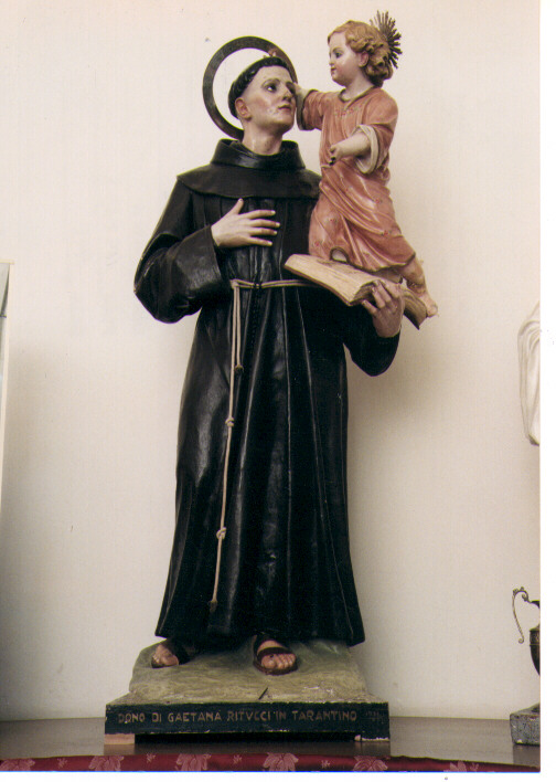 Sant'Antonio da Padova (statua) - ambito Italia meridionale (sec. XX)