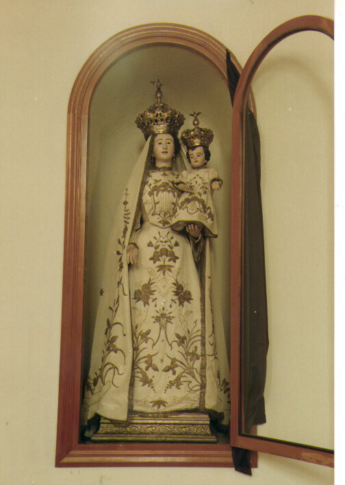 Madonna delle Grazie, Madonna con Bambino (statua) - ambito Italia meridionale (seconda metà sec. XIX)