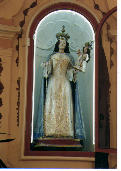 Madonna del Rosario (statua) - ambito Italia meridionale (prima metà sec. XX)