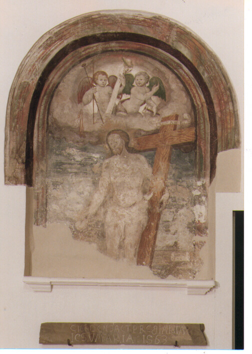 Cristo risorto (dipinto) - ambito Italia meridionale (seconda metà sec. XVI)