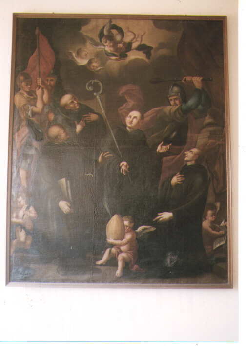 San Placido e compagni Martiri (dipinto) - ambito napoletano (sec. XVIII)