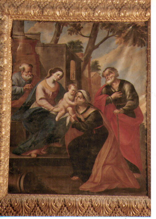 Sacra Famiglia (dipinto) - ambito Italia meridionale (prima metà sec. XVIII)