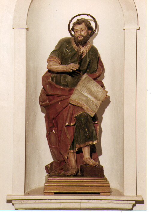 San Matteo Evangelista (statua) - ambito Italia meridionale (metà sec. XVIII)