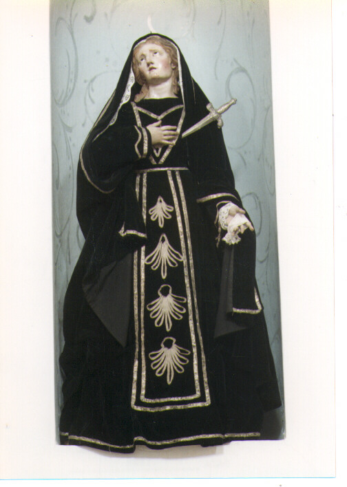 Madonna Addolorata (statua) - ambito Italia meridionale (prima metà sec. XIX)