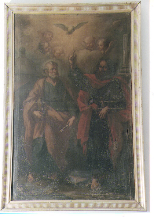 Santi Pietro e Paolo (dipinto) - ambito Italia meridionale (seconda metà sec. XVIII)