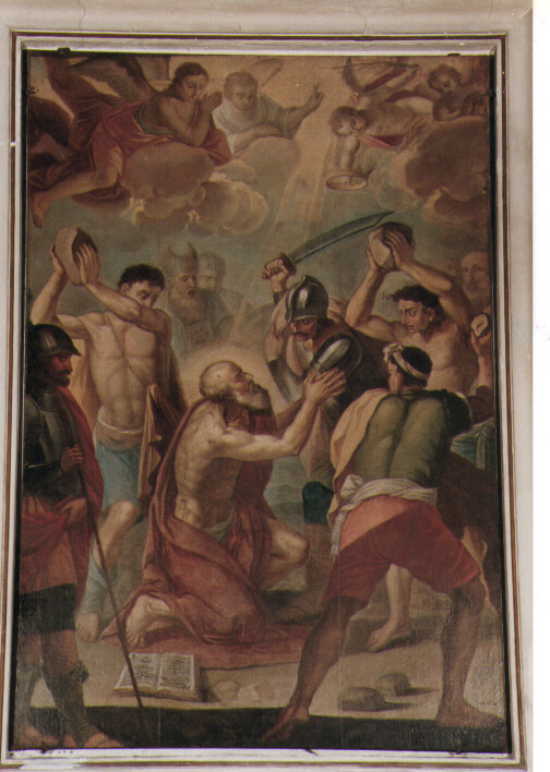 martirio di San Mattia (dipinto) - ambito Italia meridionale (seconda metà sec. XVIII)